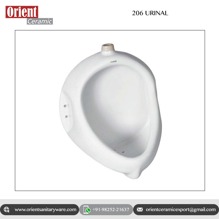 Modern Design White Ceramic Sanitary Ware Men's Urinals for Luxurious Bathrooms with 5 Years Warranty