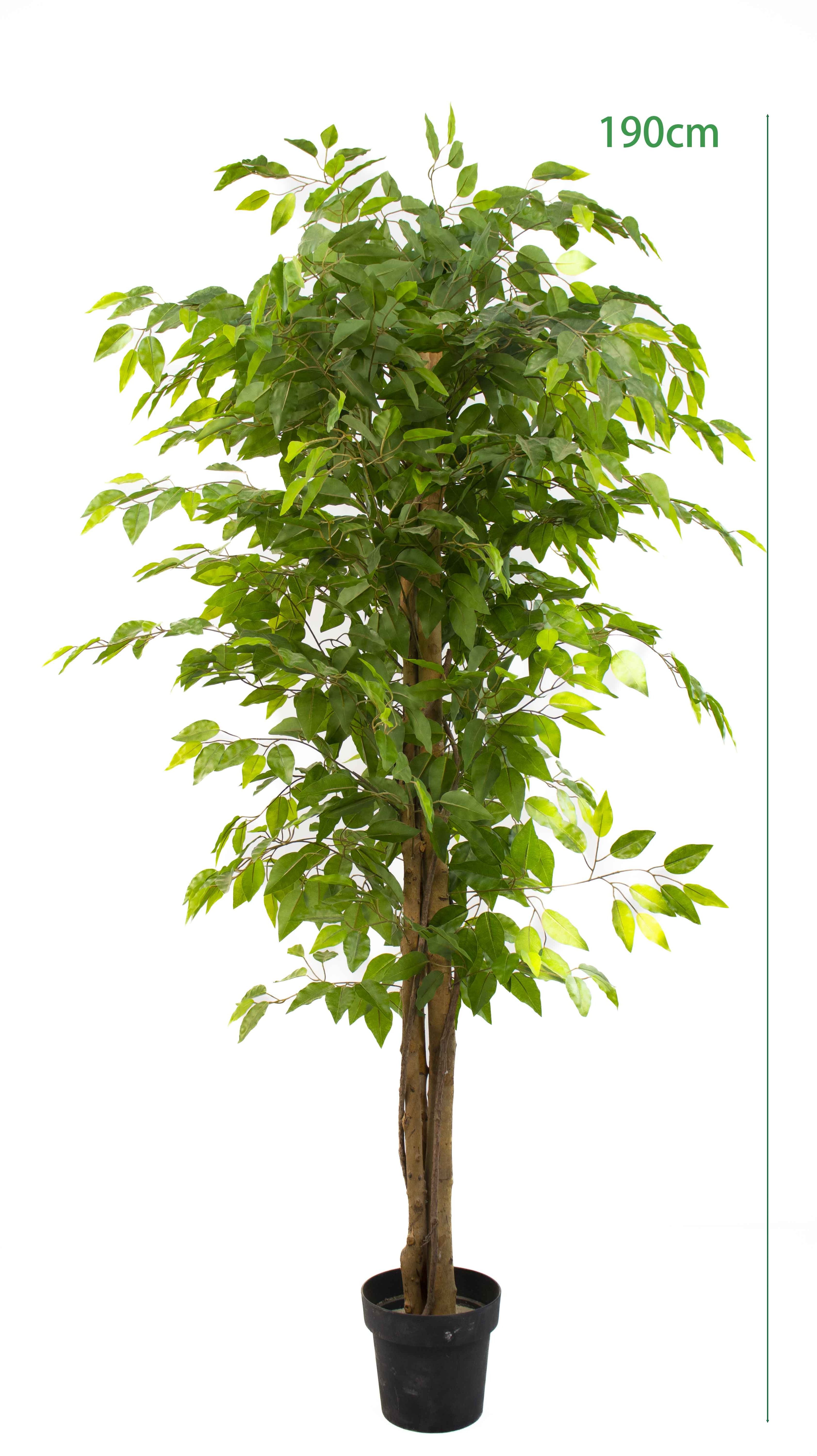 190cm Real touch plastics Moraceae Plants odorless Garden Decor Bonsai artificial Simulated Ficus macrocarpa banyan tree