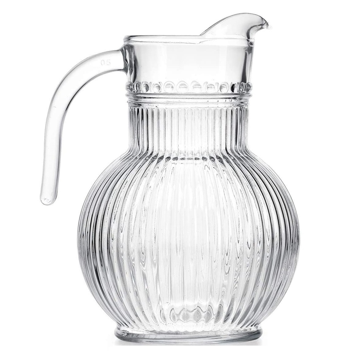 1800ml Drinking Glassware Glass jug set water juice pitcher glass carafe set