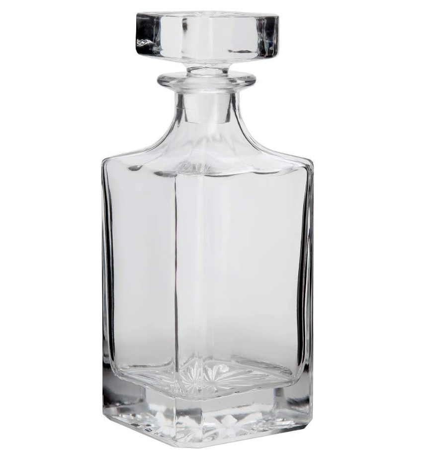 750ml 500ml  fancy glass vodka alcohol spirits liquor whisky wine bottle with lid