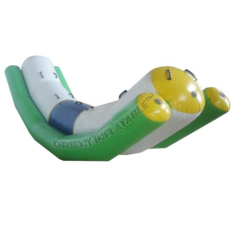 Orient Inflatables water park floating inflatable water totter aqua floating water seesaw