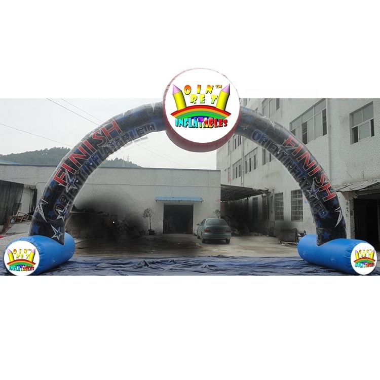 Orient Inflatables Custom Race Sports Circle Inflatable Arch door air soft entrance arch gate with Advertising