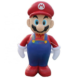 Orient Inflatables Giant Cartoon Attraction Inflatable Mario Figure Mario Character for eye catching