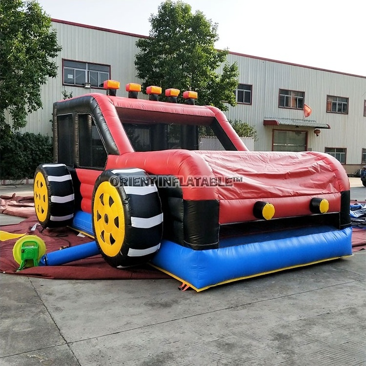 Orient Inflatables customized inflatable racing truck bouncer for sale