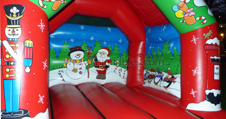 Orient Inflatables Christmas inflatable bouncing house for party