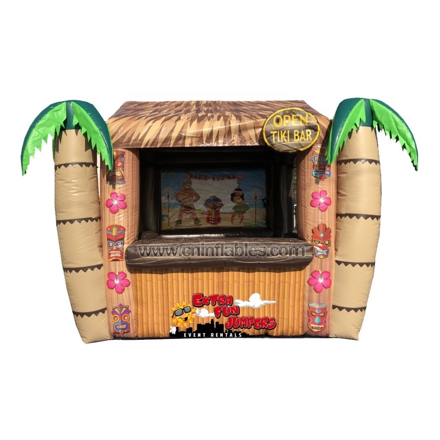 Orient Inflatables portable inflatable tiki pub bar tent