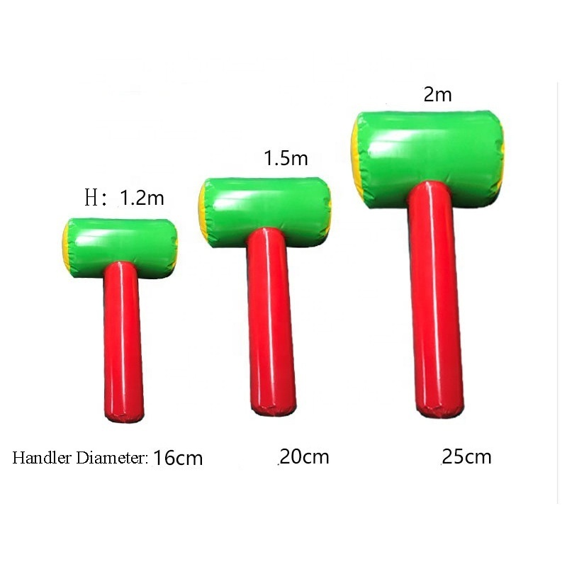 Factory wholesale inflatable hammer model toy for kids n adults