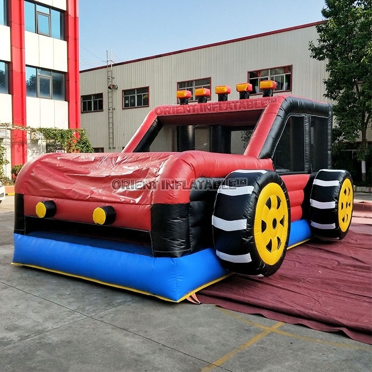 Orient Inflatables customized inflatable racing truck bouncer for sale