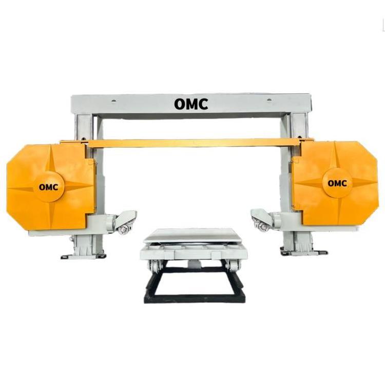 Diamond wire saw CNC granite marble stone block shaped cutting machine