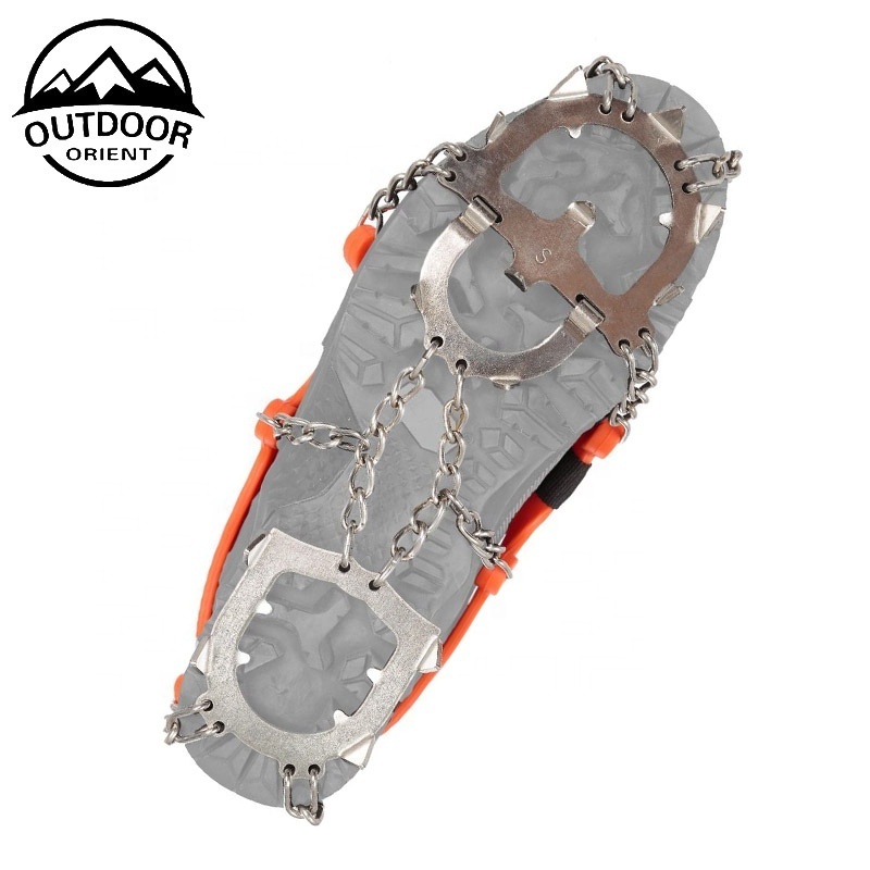 Sports and Outdoors Men Sports Shoes Crampons Ice Cleats Traction Snow Grips for Climbing Mountaineering