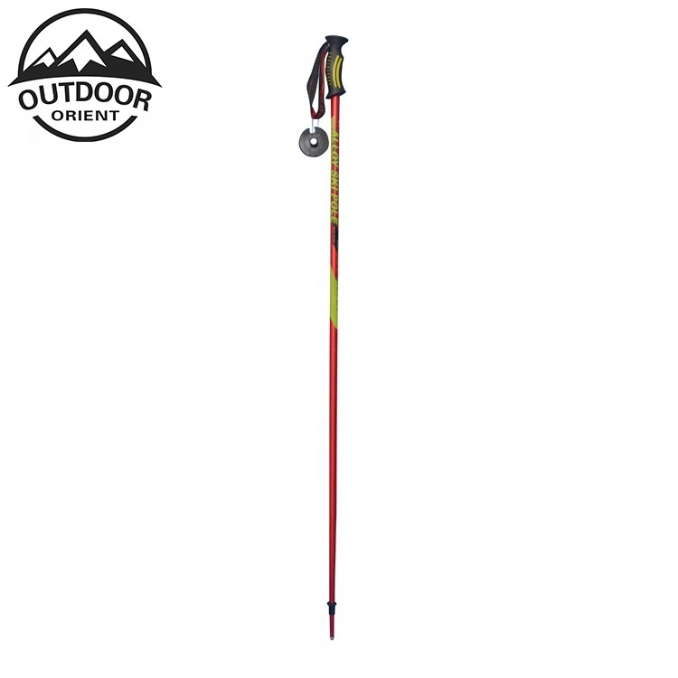 Wear Resistant Shock Absorbers Carbon Fiber Skiing Stick Snow Resort Super Light Ski Pole