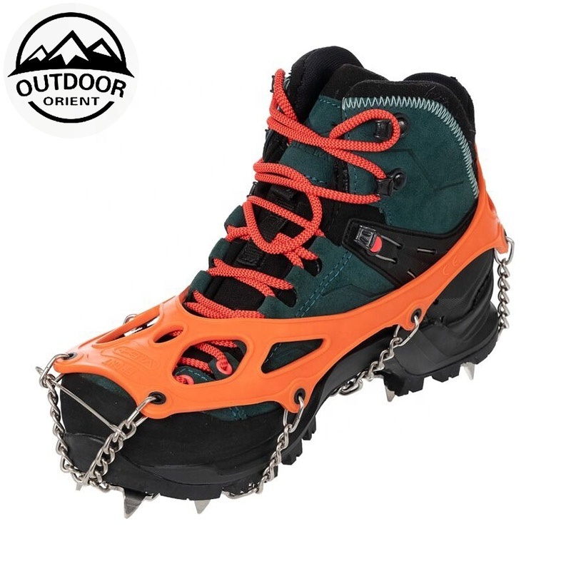 2022 Outdoor Sports Camping Accessories Hiking Boots Fishing  Gear Safety Shoes ice Crampons Microspikes For Hiking Equipment