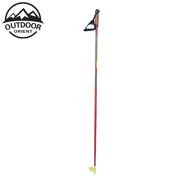 Wear Resistant Shock Absorbers Carbon Fiber Skiing Stick Snow Resort Super Light Ski Pole