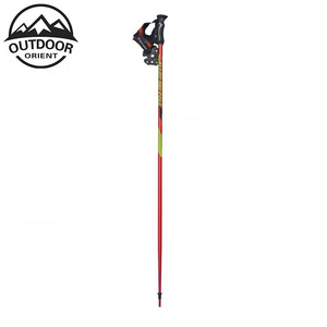 Wear Resistant Shock Absorbers Carbon Fiber Skiing Stick Snow Resort Super Light Ski Pole