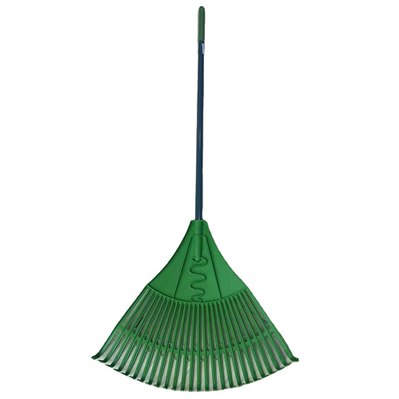 Outdoor High Efficiency Large Rake Heavy Harrow Weeding Steel  PP Rake Artificial Grass Rake With 26 Teeth