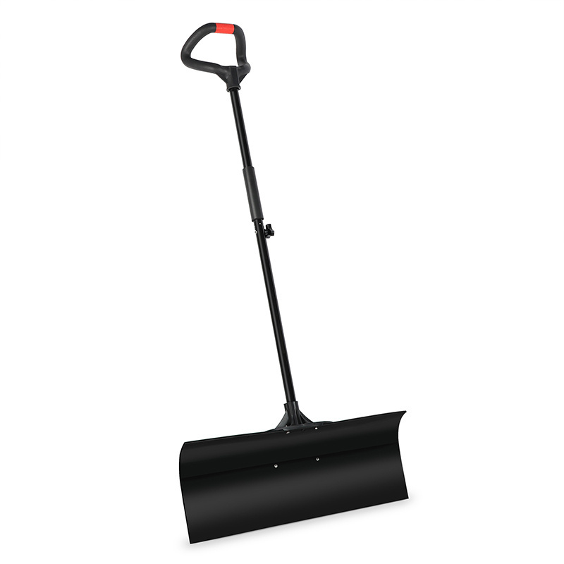 Custom 11 inch Plastic Snow Pusher Handle Heavy Duty Snow Shovel with Steel Durable Outdoor Tools Snow Shovel for Car