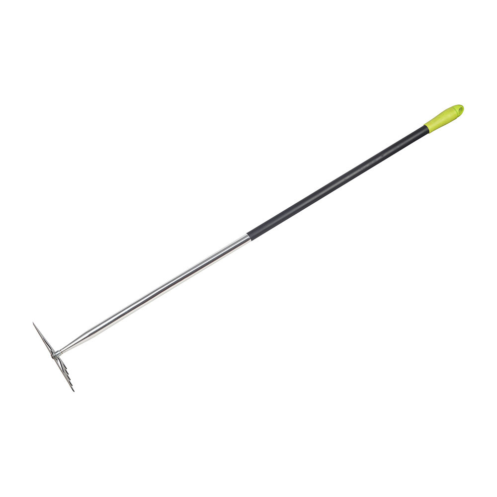 High Quality Aluminum Handle Handheld Garden Long Handled Chinese Heavy Duty 3 Prong Garden Hoe Fork