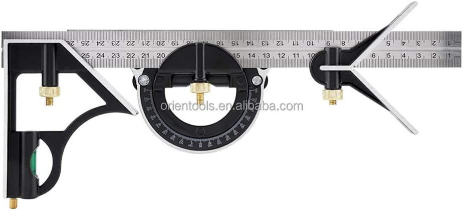 300mm Multi-functional Right Angle Ruler