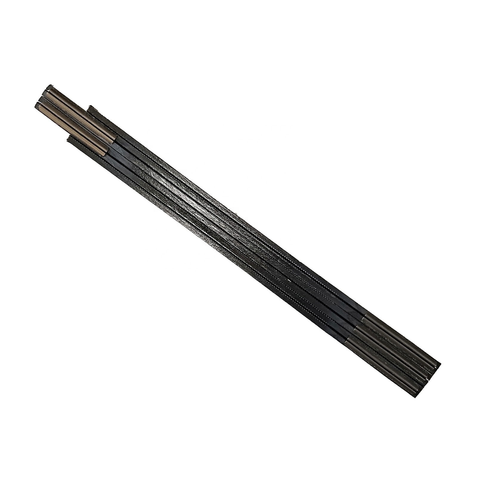 2m /1m Black Wood Folding Meter Ruler