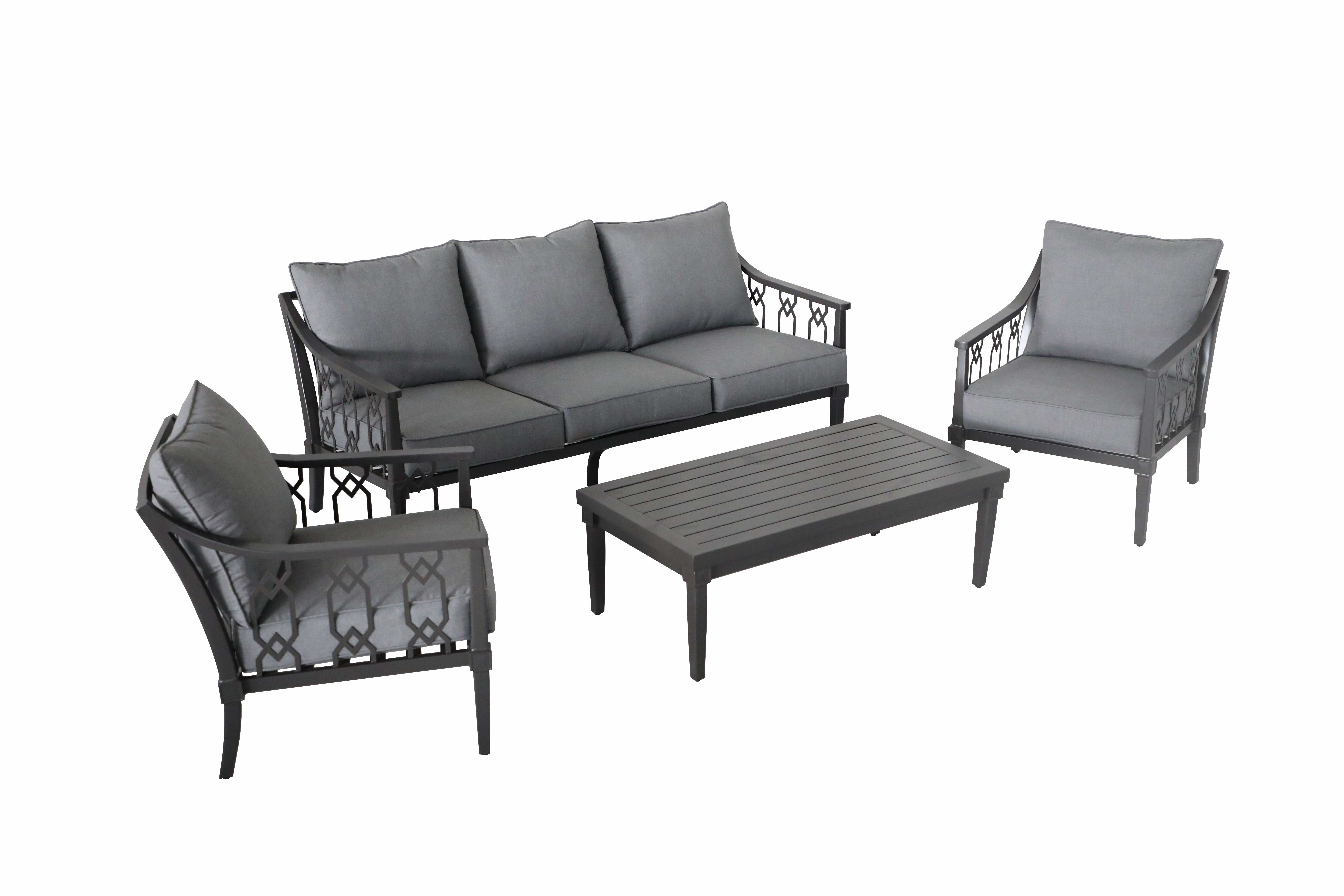 Aluminum casting weather resistant outdoor furniture Garden furniture.