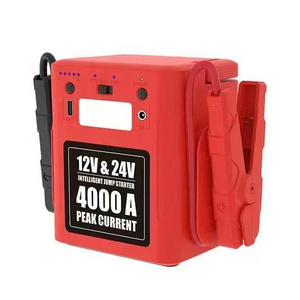 24 Volt Jump Starter Pack battery booster jump starter pack with 12V for heavy duty truck, semi and big tractor