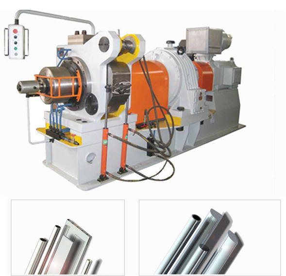 Copper and Aluminum Continuous Extrusion Machine