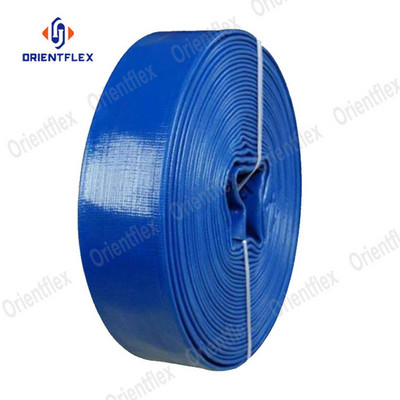 high pressure 1.5 2 3 4 5 6 8 12 Inch pvc water soft flexible lay flat layflat hose pipe for agriculture irrigation system