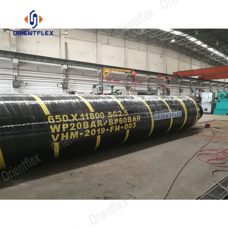 oil gas dredging rubber dredge pipe 24inch floating slurry suction hose hoses cement for dredging