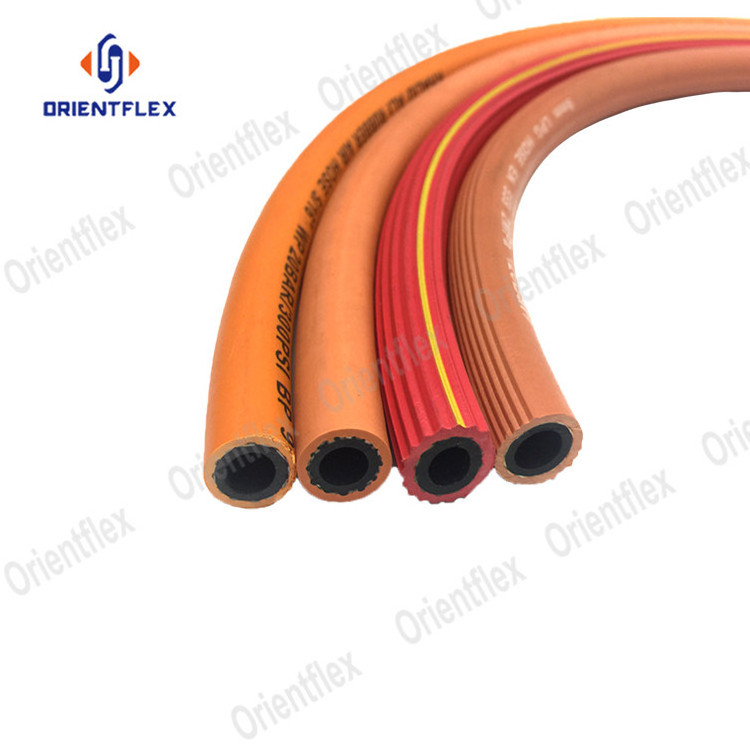 Orange Lpg Gas Hose And Pipe 8.5Mm 100 Meters 20 Bar High Quality