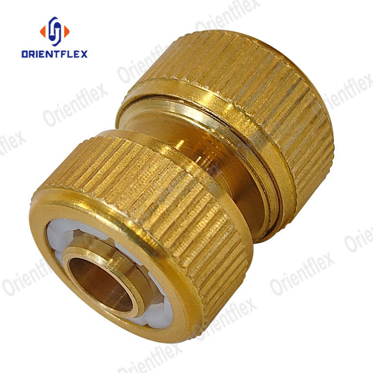 Brass Quick Release Soaker Garden Water Hose Tap Connector Fittings Connectors Quick Disconnect