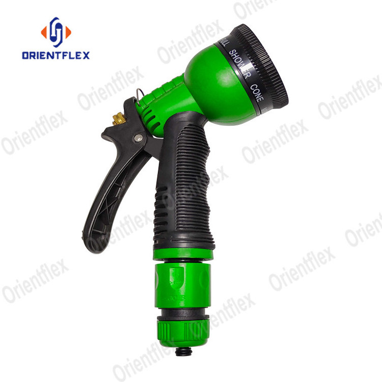 High Pressure Agricultural Garden Irrigation Water Spray Gun 8 Functions Rain Gun Sprinkler Garden Abs Plastic