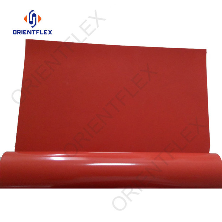 Orange 2mm Large hard White Red Flat Translucent Flexible Silicone Gasket Sheet Manufacturers Supplier