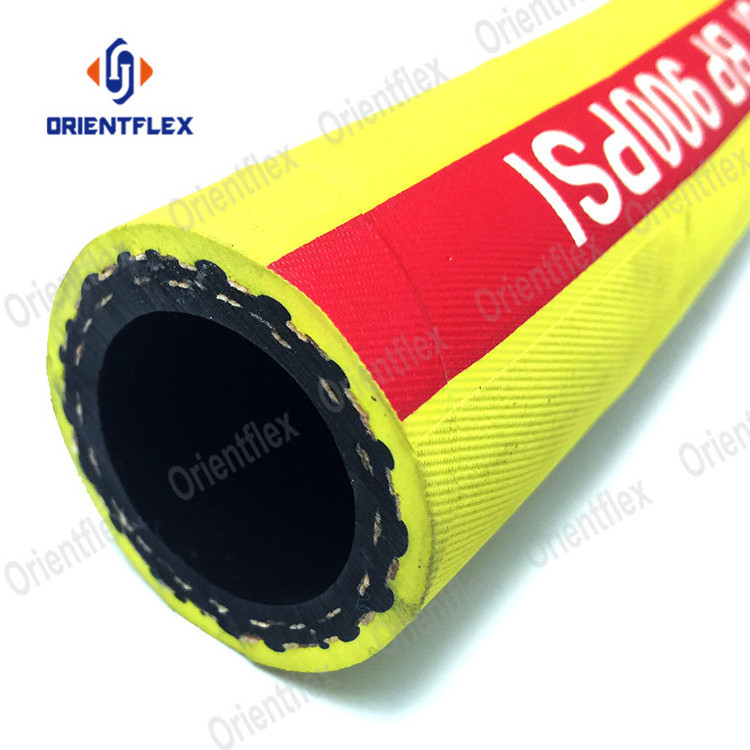 high pressure flexible breathing air compressor hose/rubber air hose with fittings