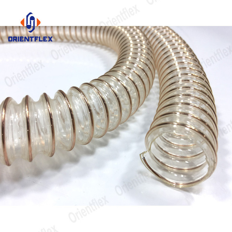 Customized 4 Inch 2.5 Inch 2 Inch 3 Inch Flexible Plastic Air Polyurethane Duct Hose 12