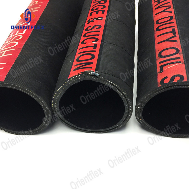 Anti Static High Pressure Oil Resistant Tank Truck Hose Rubber Petrol Oil Fuel Suction Hose NBR Synthetic Rubber Orientflex