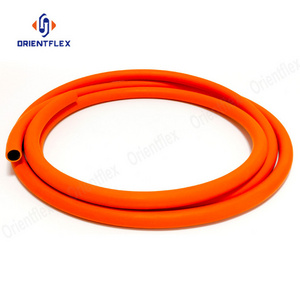 Corrugated Natural Lpg Flexible Braided PVC High Pressure Ozone Resistant Yellow Gas Cooker Hose Pipe Hoses