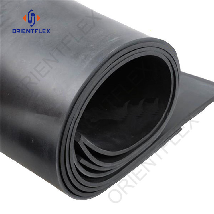 thick black hard rubber material flat sbr natural rubber sheet exporters