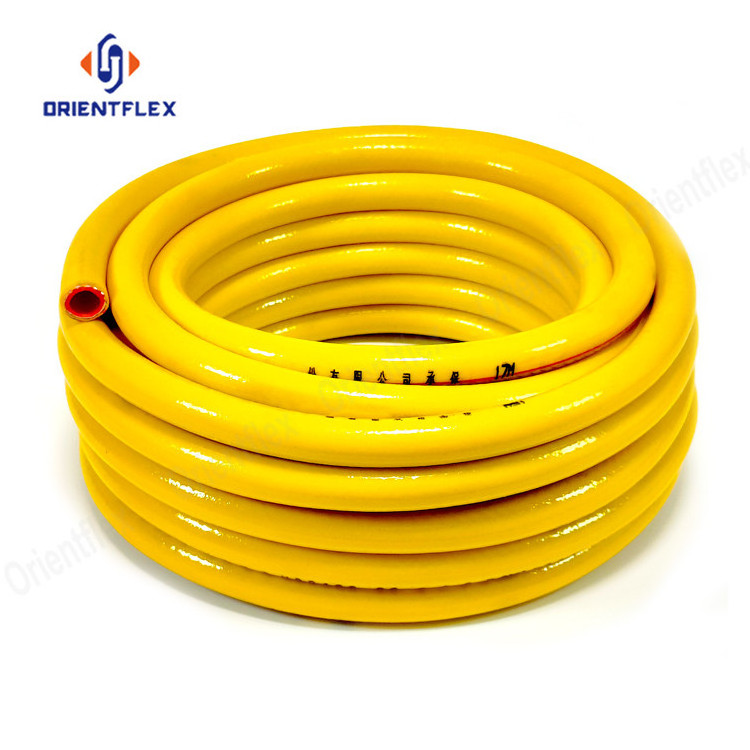 8Mm Commercial Stainless Steel Braided Lpg PVC Gas Cooker Hose Hoses Assembly Use For Gas