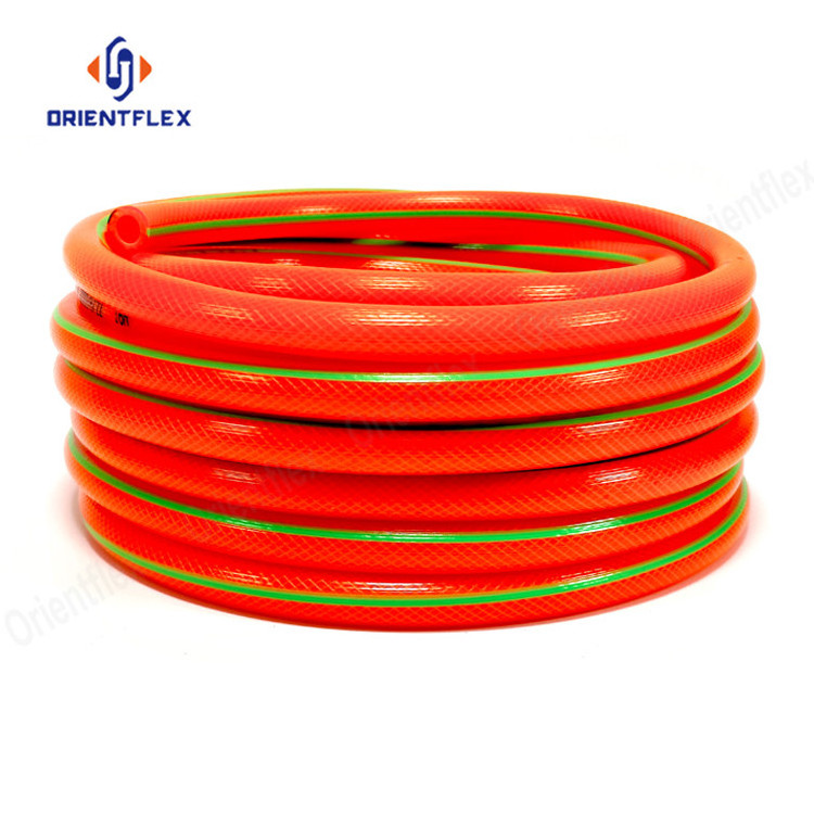 Corrugated Natural Lpg Flexible Braided PVC High Pressure Ozone Resistant Yellow Gas Cooker Hose Pipe Hoses