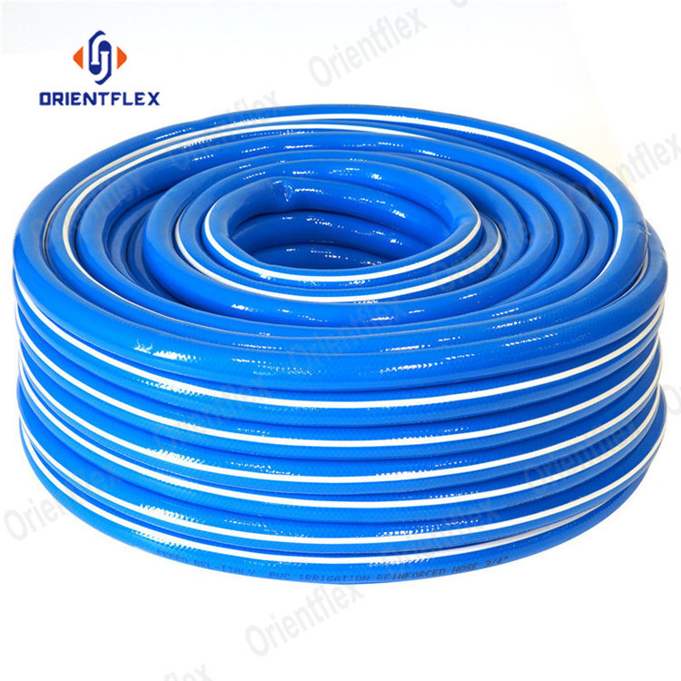 New material 100ft flexible high quality reinforced pvc garden hose for home & garden