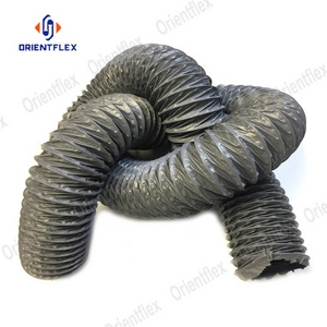 6 inch 12 inch wire reinforced flexible nylon fabric air vent duct hose and ducting