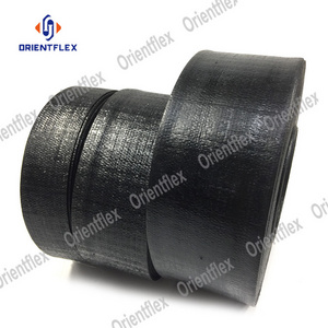 Heavy duty pe black agricultural water roll flat 2 inch 4 inch 6 inch irrigation lay flat hose pipe suppliers