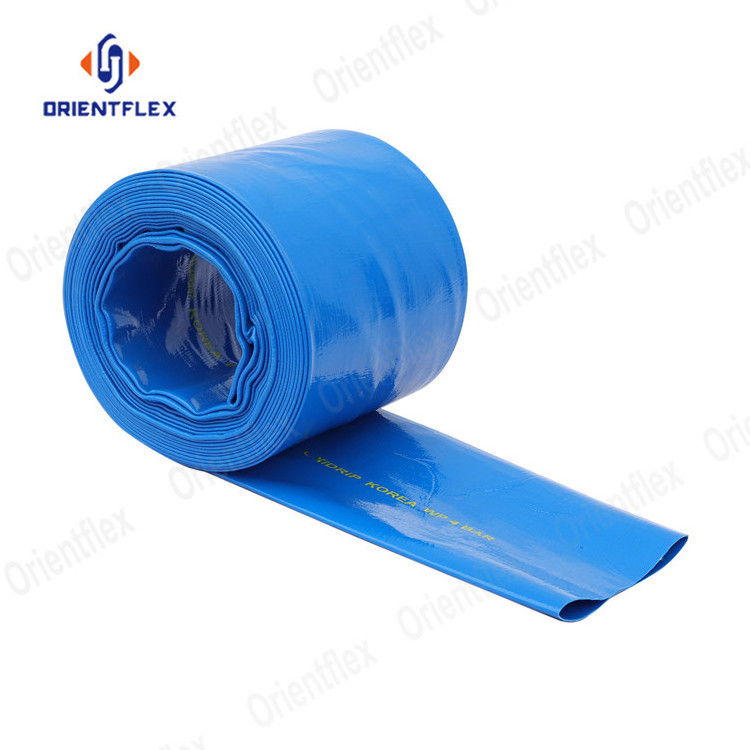 Agricultural Irrigation 1/1.5 / 1-1/4/2/3 Inch Flexible Water Pump Discharge PVC Layflat Hose Pipe