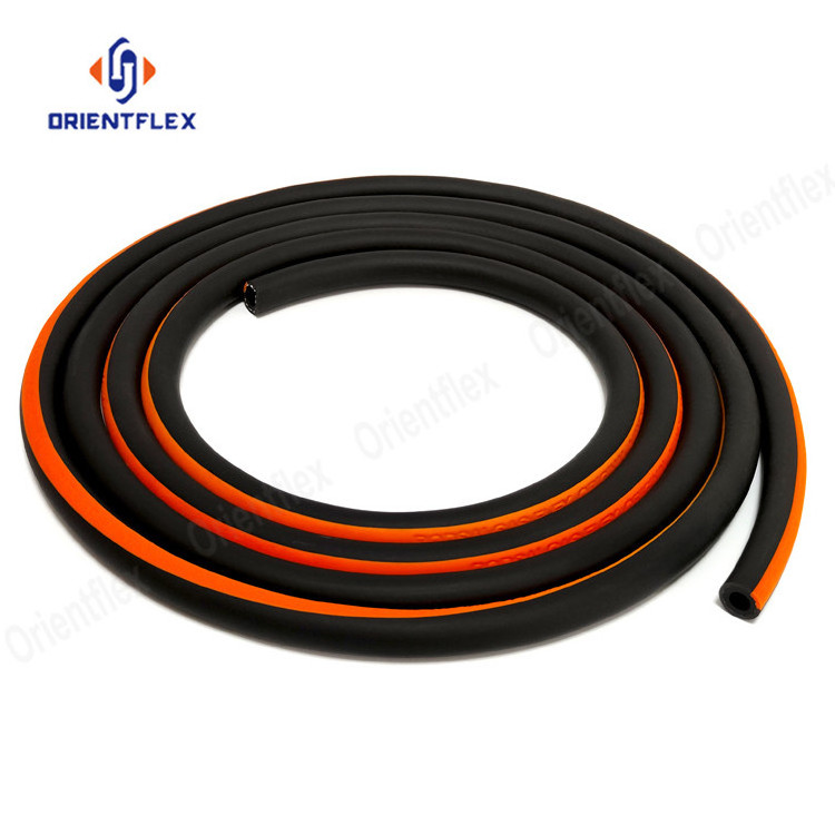 5/16 Braided Flexible Cooker Hose Pvc Reinforced Propane Lpg Natural Gas Extension Hose Pipe