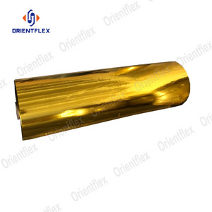 8 Micron Gold Silver Coating Vacuume Metalized Pe/Bopp/Pet Film Roll For Thermal Lamination