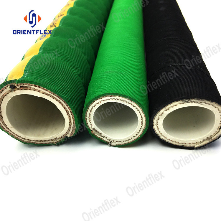 chemical transfer solvent sulphuric acid resistant rubber UHMWPE chemical suction hose