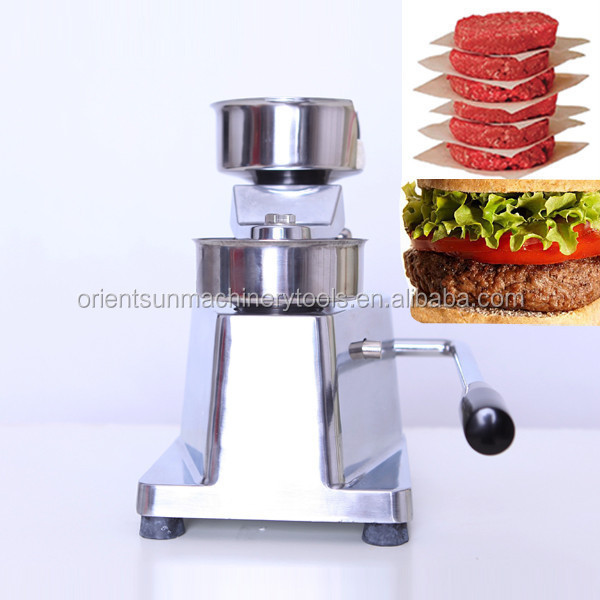 100mm Commercial hamburger patty maker,burger press machine