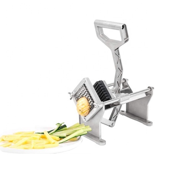 manual french fry cutter commercial potato slicer stainless steel