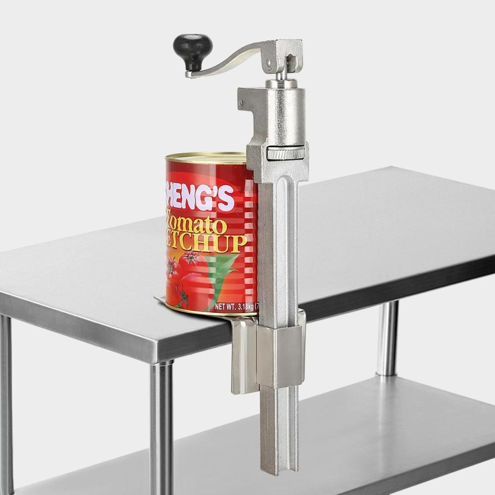 Quality Commercial Can Opener Industrial Restaurant Heavy Duty manual Table Mount Stainless steel Can Opener