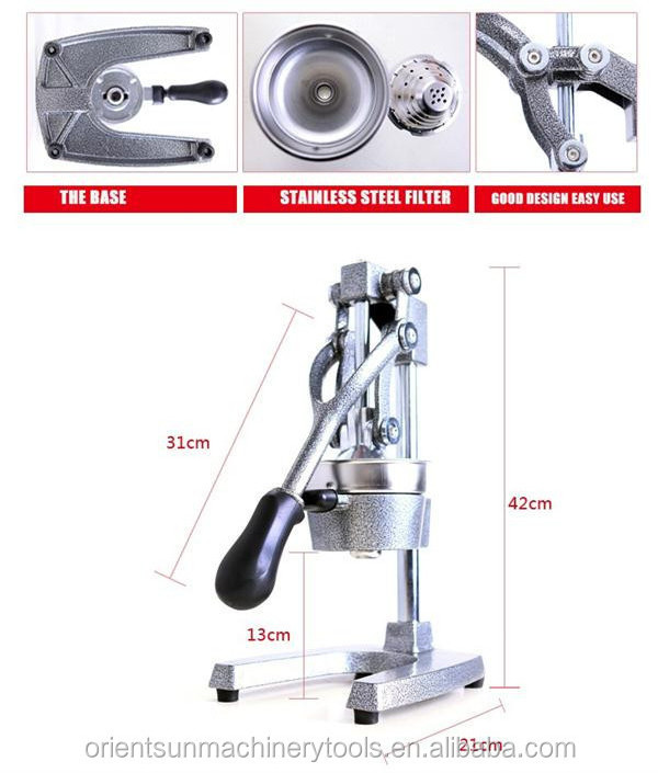 commercial juicer press,citrus juicer manual,hand pomegranate squeezer